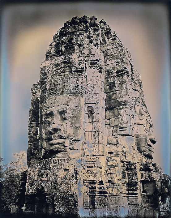 Binh Danh - Buddhas of Bayon #1, 2017, daguerreotype (exposed from an enlarger), 10 by 8 inches / 14.75 by 12.5 inches framed, edition of 3