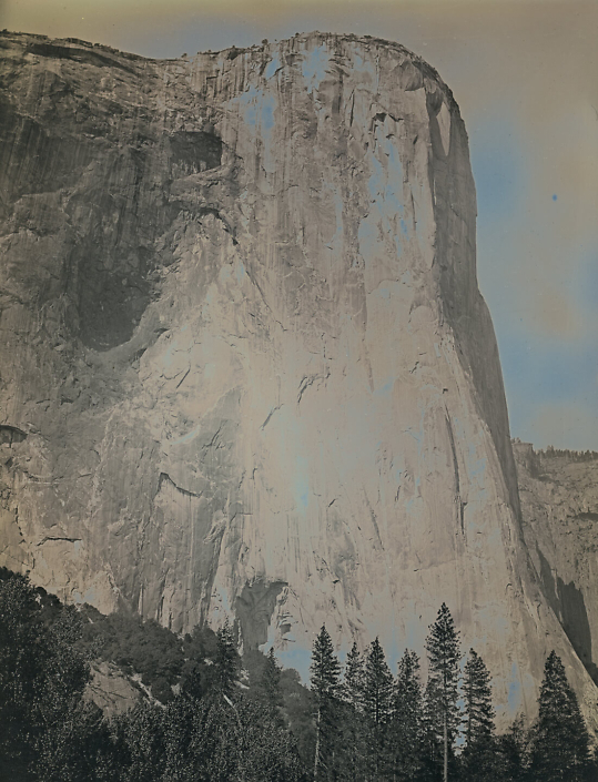 Binh Danh - El Capitan, Yosemite, CA, June 11, 2012 #3 (SOLD), 2012, daguerreotype (in camera exposure), 8.5 by 6.5 inch plate, 12.75 by 10.5 inches framed