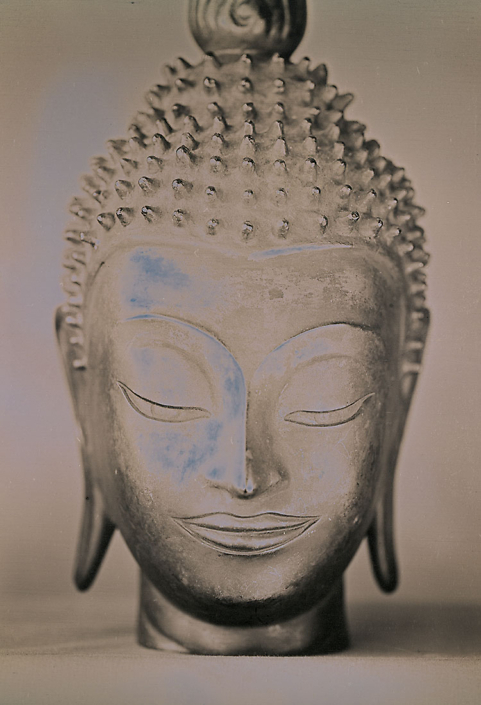 Binh Danh - Stay Woke Buddha 1, 2017, daguerreotype, 12 by 9.5 inches framed