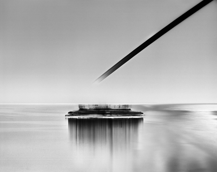 Damion Berger - M/Y Radiant, Ligurian Sea, 2012, pigment print on Baryta paper, Diasec mounted in artist's frame, 62.5 by 79 inches