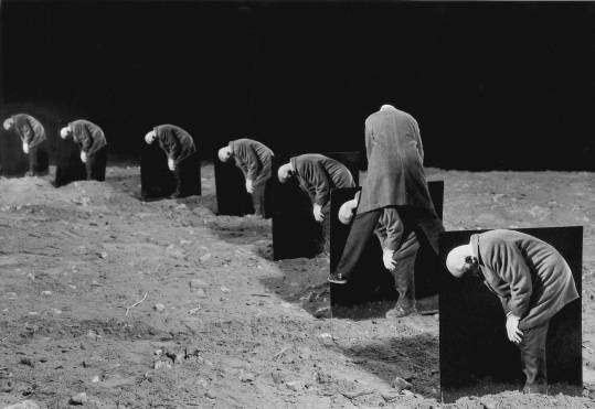 Gilbert Garcin - 105 -L’égoïste (The egoist), 1998, gelatin silver print, 8 by 12 inches, 12 by 16 inches, or 20 by 24 inches