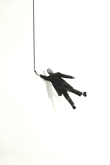 Gilbert Garcin - 345 - La vie d'artiste (The life of an artist), 2007, gelatin silver print, 12 by 8 inches, 16 by 12 inches, or 24 by 20 inches