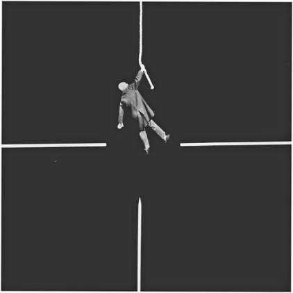 Gilbert Garcin - 401 - Au centre (At the center), 2009, gelatin silver print,8 by 12 inches, 12 by 16 inches, or 20 by 24 inches
