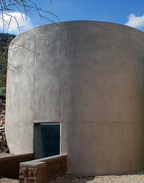 James Turrell - Site Specific, Free-standing Elliptic Skyspace, 2000, Private residence skyspace commission