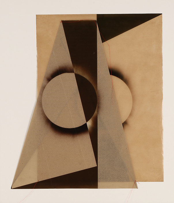 Luis González Palma - El Sol 1, 2017, digital printing on onion paper, collage, 35.25 x 31.25 framed, edition of 5