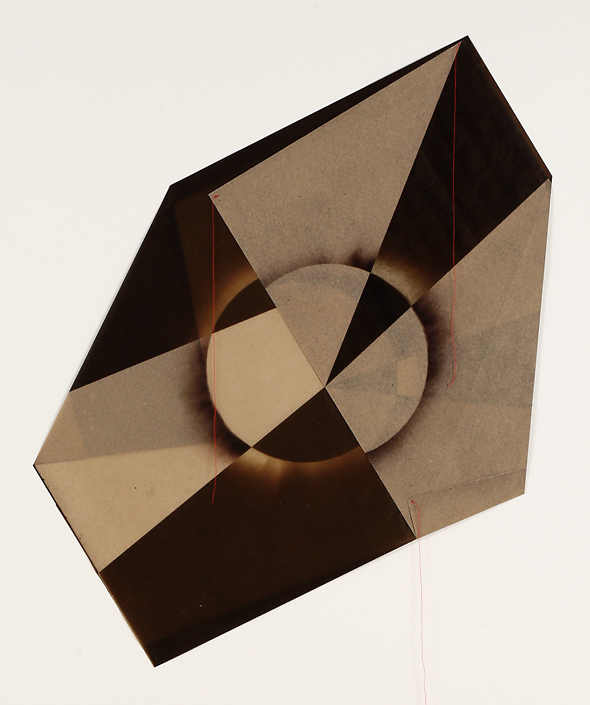 Luis González Palma - El Sol 8, 2017, digital printing on onion paper, collage, 35.25 x 31.25 framed, edition of 5