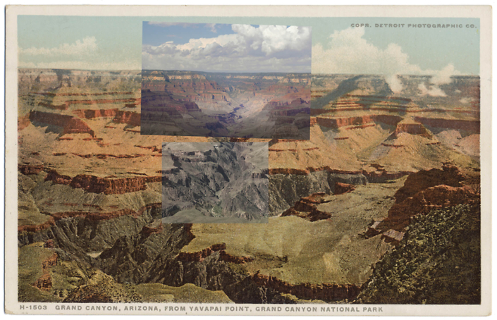 Mark Klett with Byron Wolfe - Yavapai A, 2010, pigment inkjet print, 3.5 by 5.5 inches