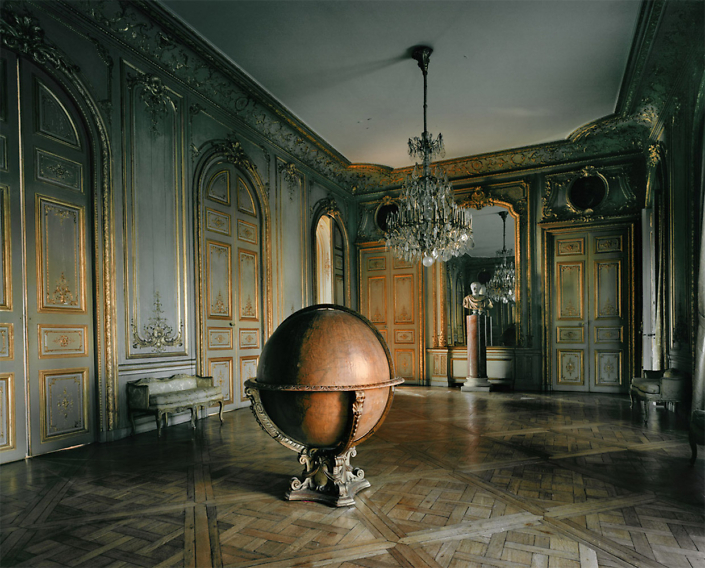 Michael Eastman - Globe, Paris2010, photograph, available in three sizes: 40 by 50 inches, 48 by 60 inches, and 72 by 90 inches
