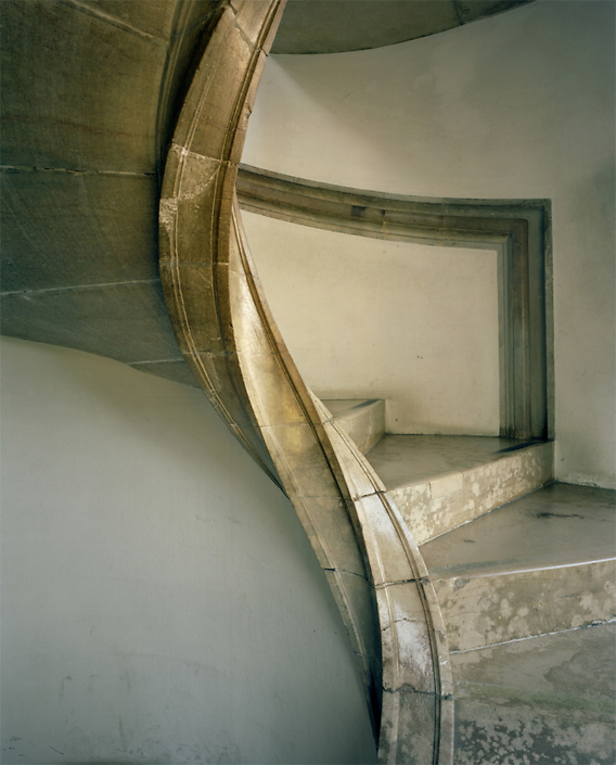 Michael Eastman - Palace Stairway, Lisbon, photograph, available in three sizes: 50 by 40 inches, 60 by 48 inches, and 90 by 72 inches
