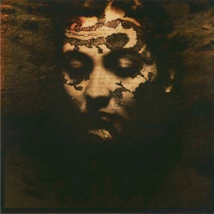 Luis González Palma - Viviendo en Silencio (Living in Silence), 1997, Kodalith, collage, 20 by 20 inches unframed, edition of 15