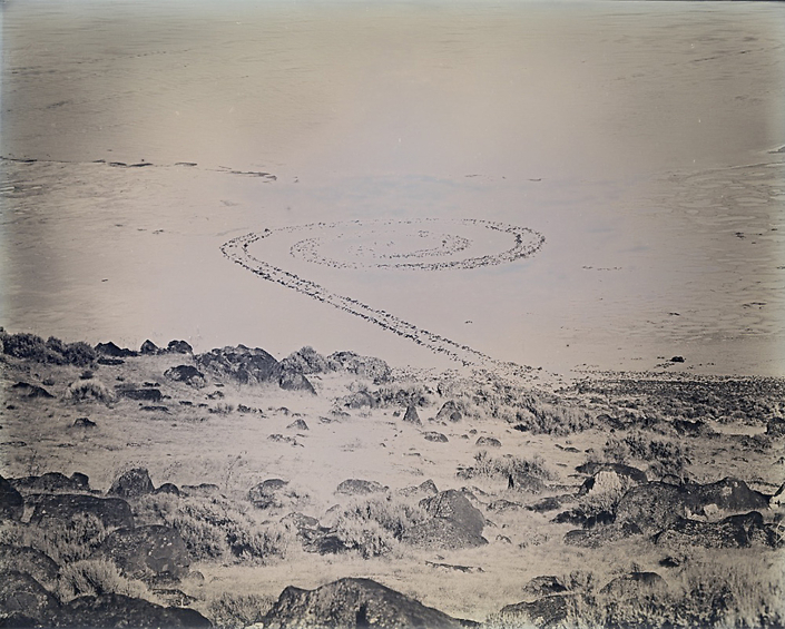 Binh Danh - Spiral Jetty, Utah (#4), 2017, daguerreotype, 8 by 10 inches plate, unique