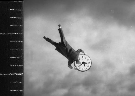 Gilbert Garcin - 334 -L’espace et le temps (Space and time), 2006, gelatin silver print,8 by 12 inches, 12 by 16 inches, or 20 by 24 inches