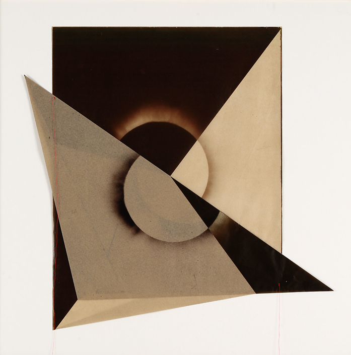 Luis González Palma - El Sol 10, 2017, digital printing on onion paper, collage, 35.25 x 31.25 framed, edition of 5