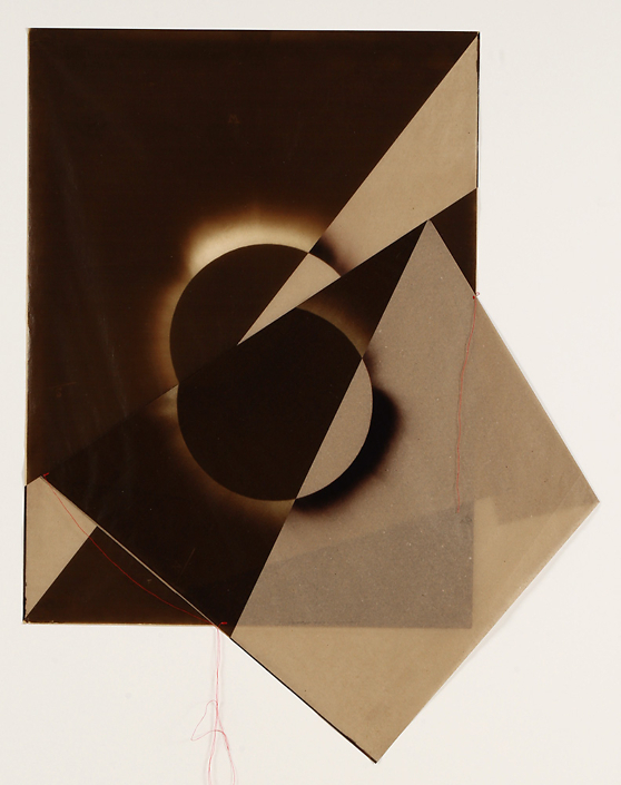 Luis González Palma - El Sol 5, 2017, digital printing on onion paper, collage, 35.25 x 31.25 framed, edition of 5